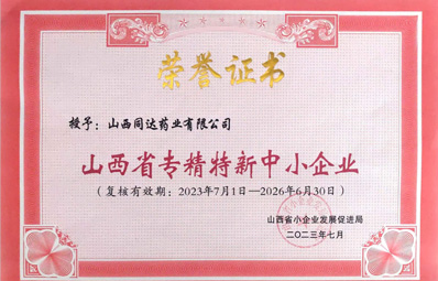 專精特新中小企業(yè)